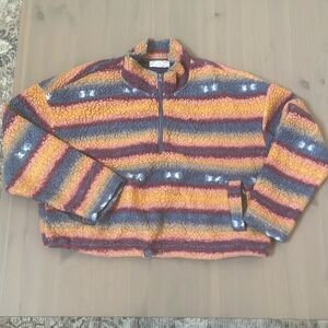 Pink Republic 1/4 Zip up Sweater Size XL